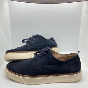 Andrew Marc Men’s Edson Navy Suede Sneaker- Size 10